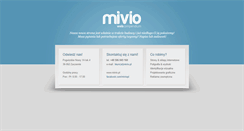 Desktop Screenshot of mivio.pl