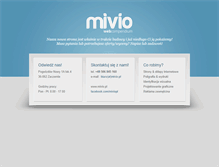 Tablet Screenshot of mivio.pl